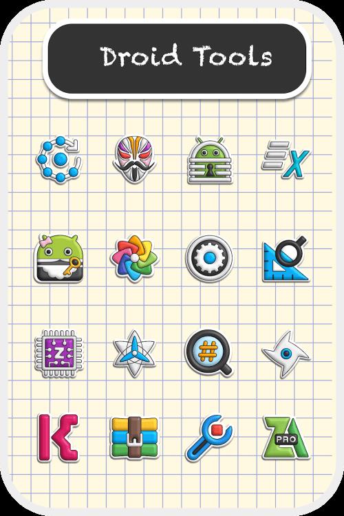 Schermata Poppin icon pack 2