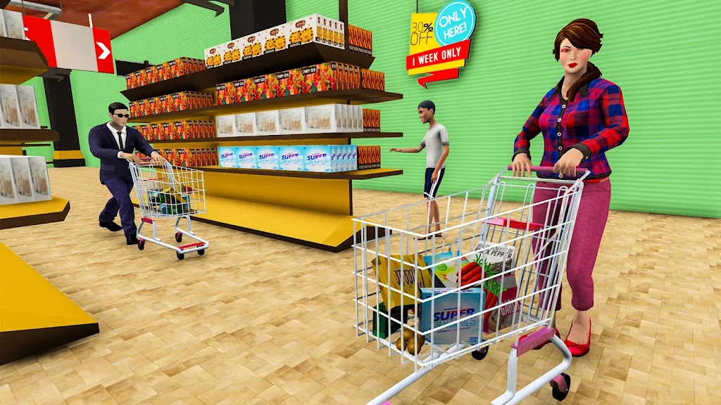 Supermarket Store Cashier Game Screenshot 3