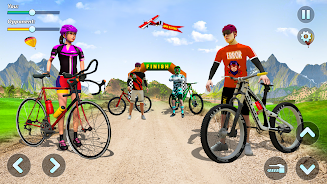 BMX Cycle Race - Bicycle Stunt Screenshot 0