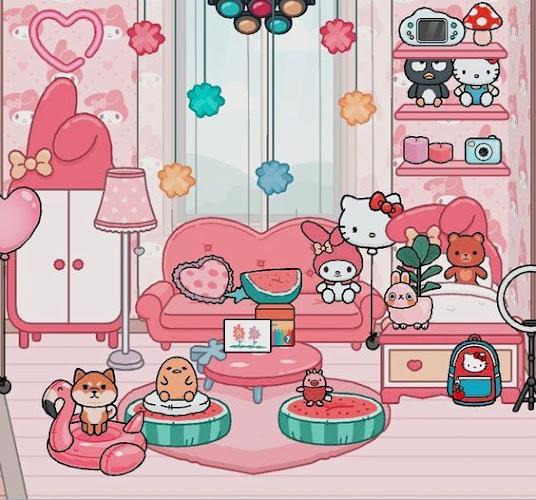 Toca Boca Pink Room Ideas Screenshot 2