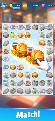 Food and Travel: Merge Game Ảnh chụp màn hình 1