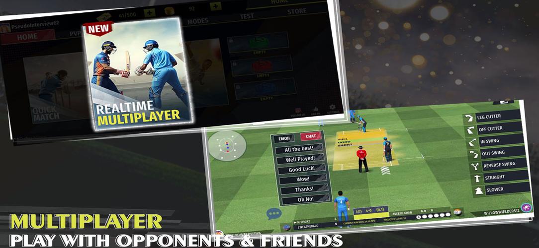Epic Cricket Captura de pantalla 1