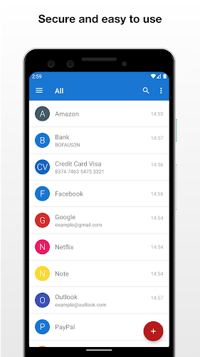 My Passwords Manager Mod स्क्रीनशॉट 1