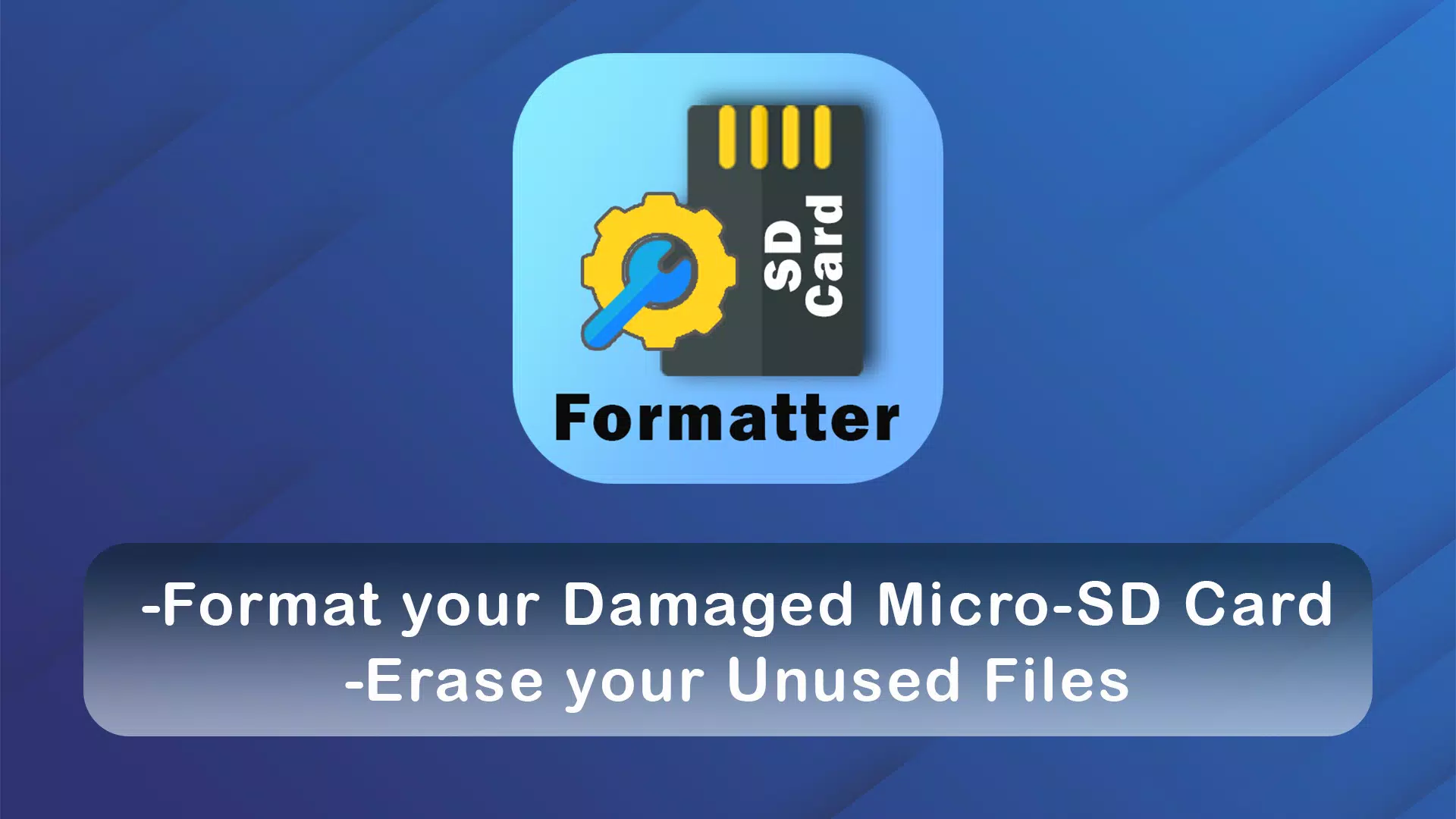 Micro SD Card formatter Screenshot 0