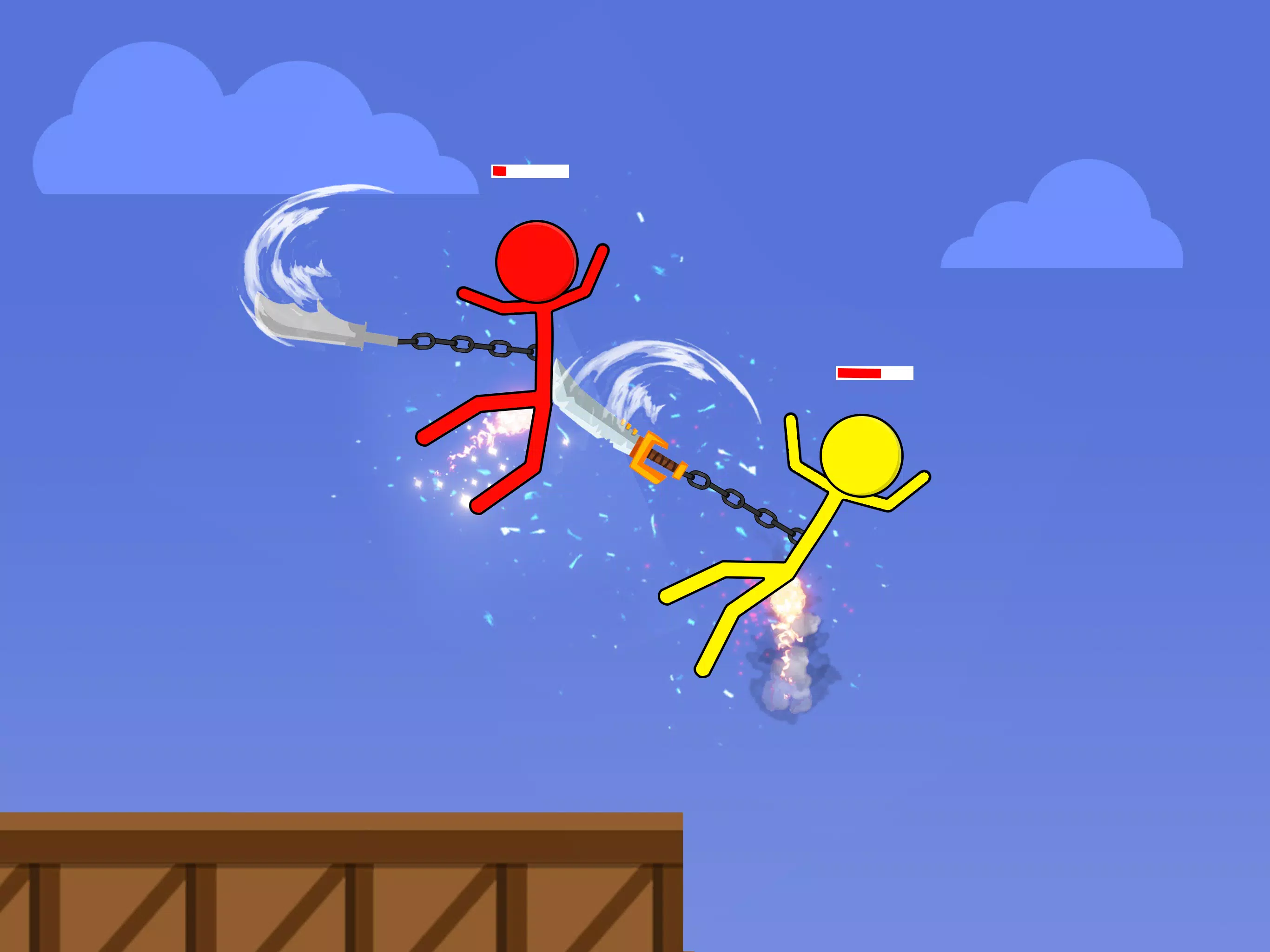 Stick Hero Stickman Smasher Tangkapan skrin 2