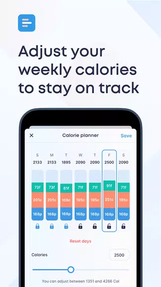 Carbon - Macro Coach & Tracker Schermafbeelding 3