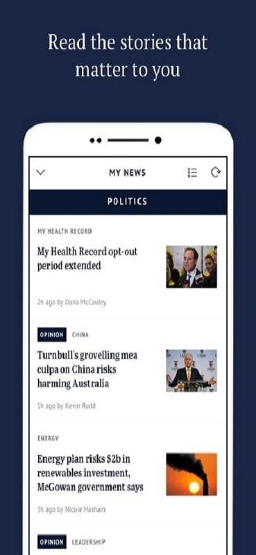 The Sydney Morning Herald Capture d'écran 1