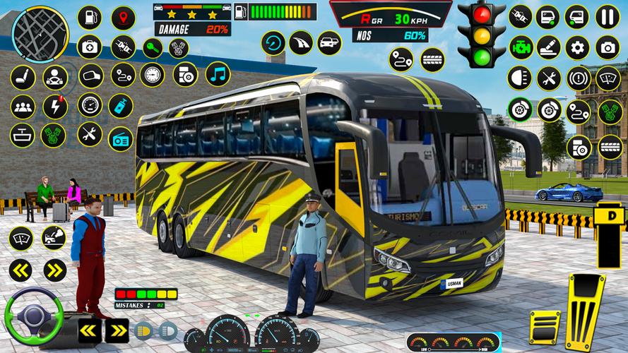 Classic Bus Simulator Games 3D Captura de tela 0