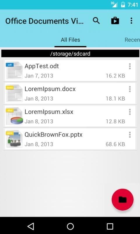 Office Documents Viewer Schermafbeelding 0