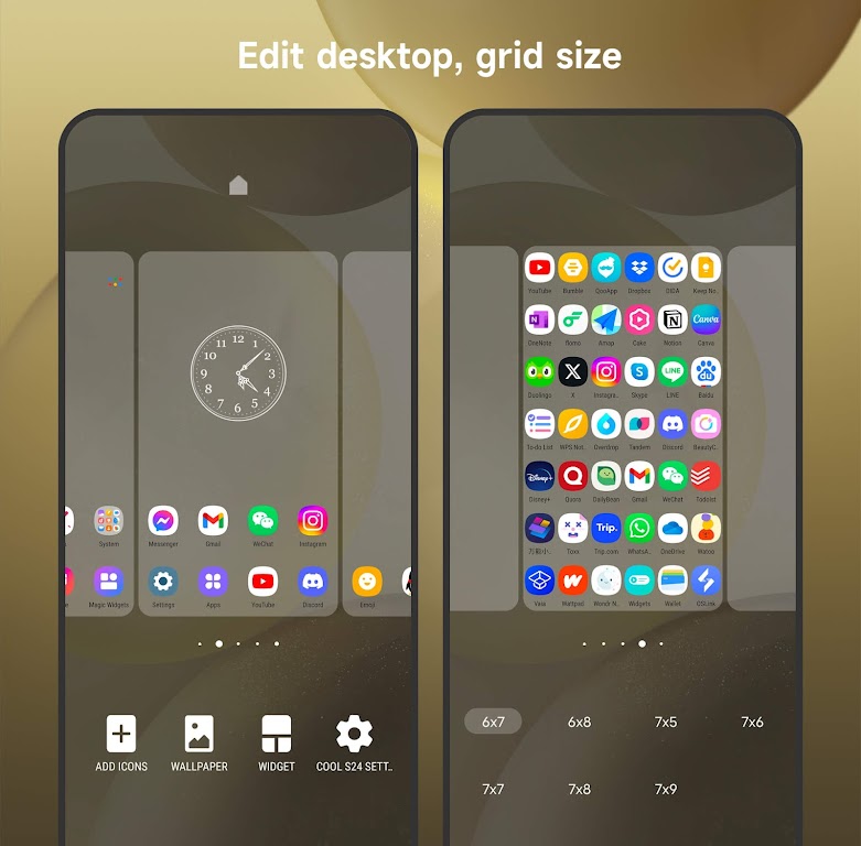 Cool S24 Launcher Galaxy OneUI Mod Captura de pantalla 3