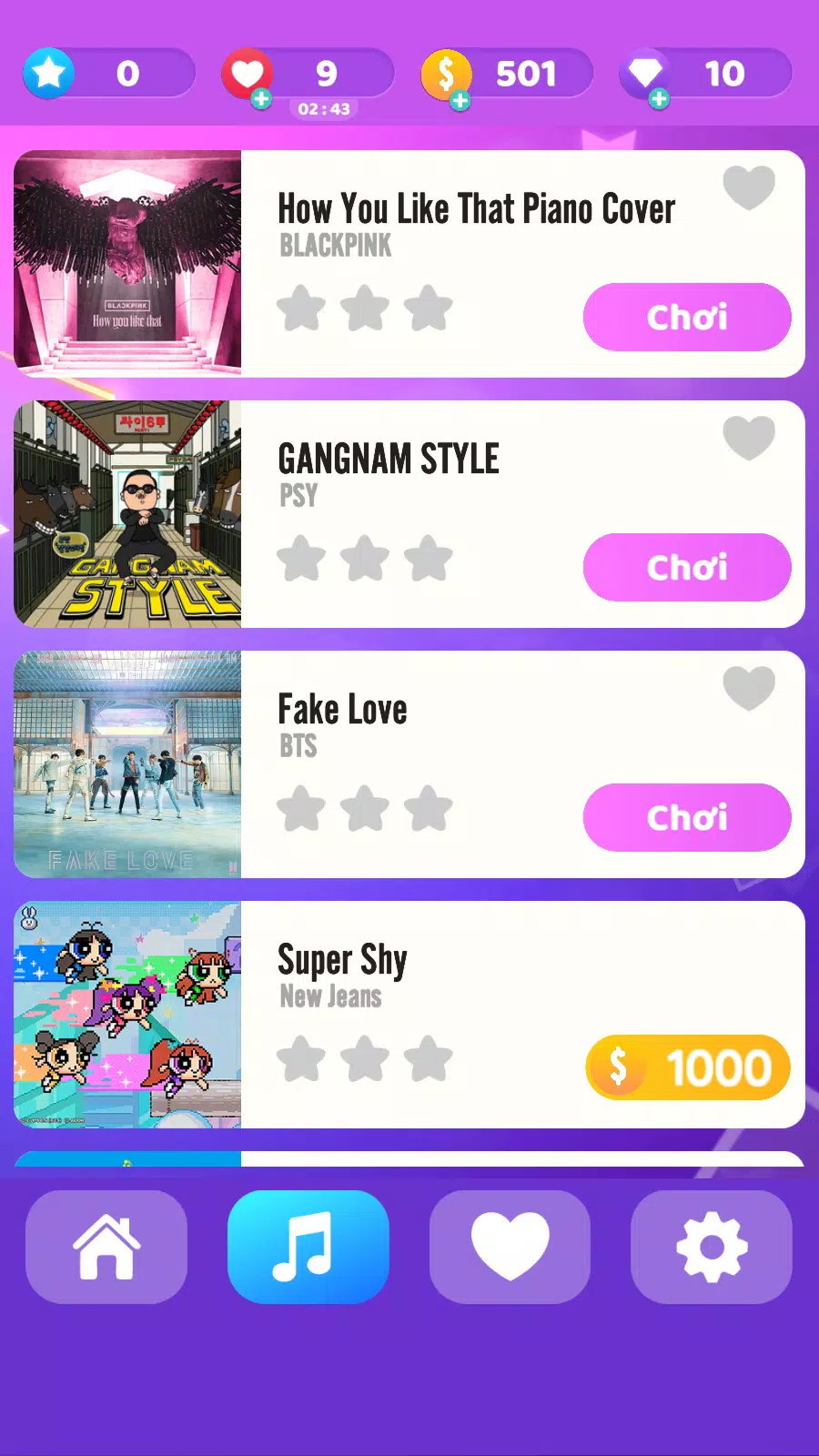 Pink Piano Tiles Kpop 2025 螢幕截圖 0