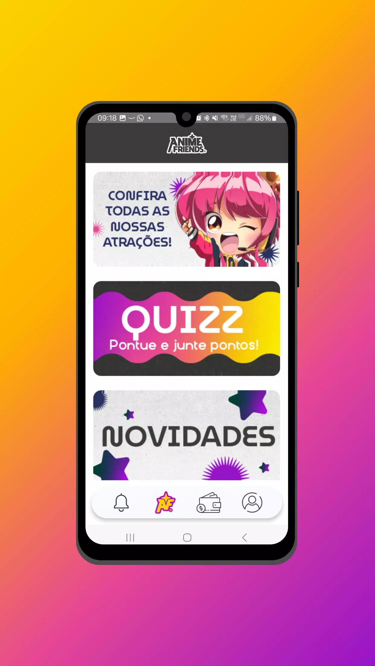 App Anime Friends 螢幕截圖 0