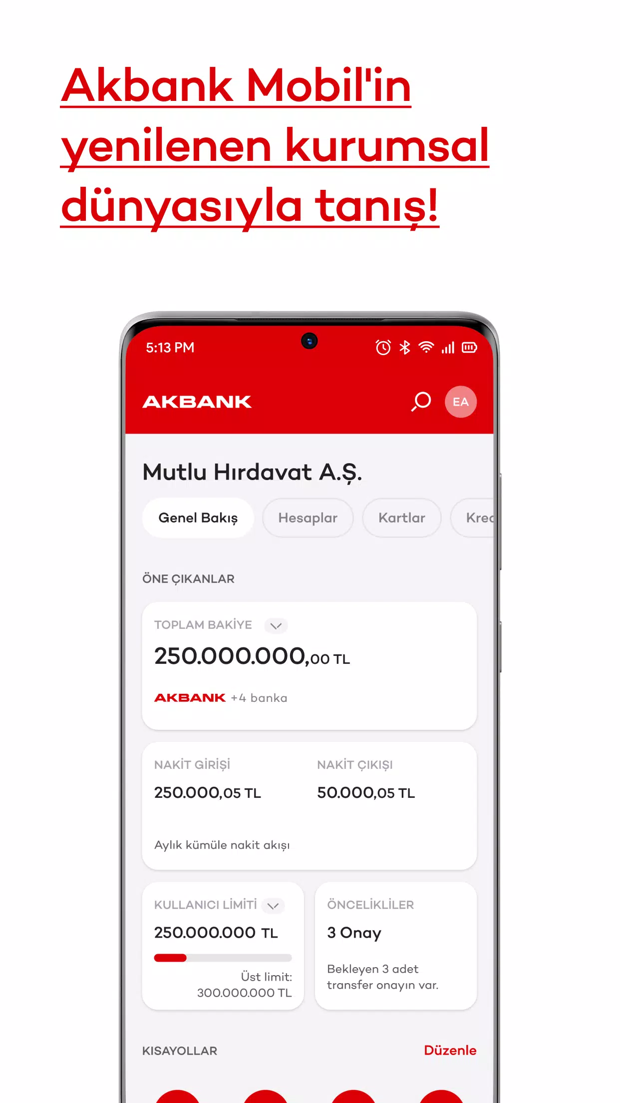 Akbank ဖန်သားပြင်ဓာတ်ပုံ 3