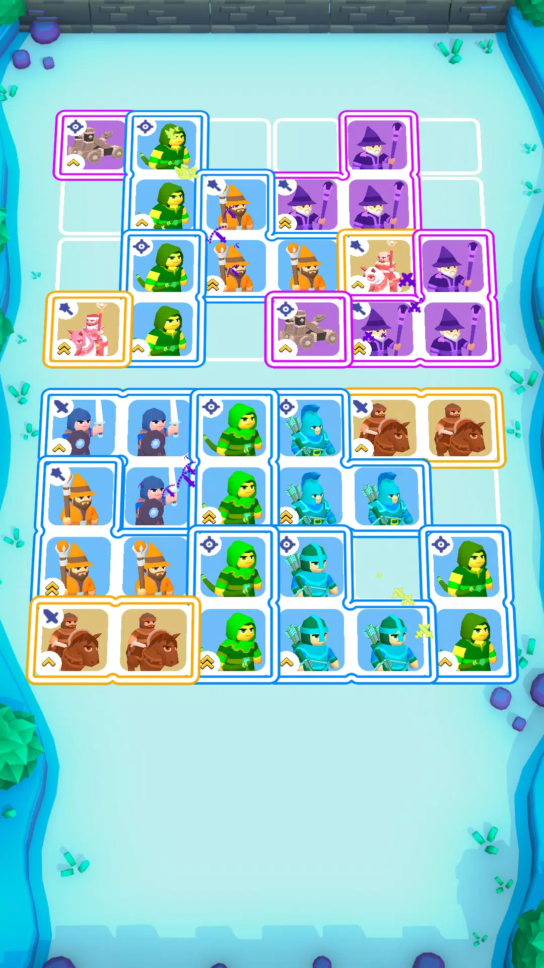 Merge Warrior Army ဖန်သားပြင်ဓာတ်ပုံ 3