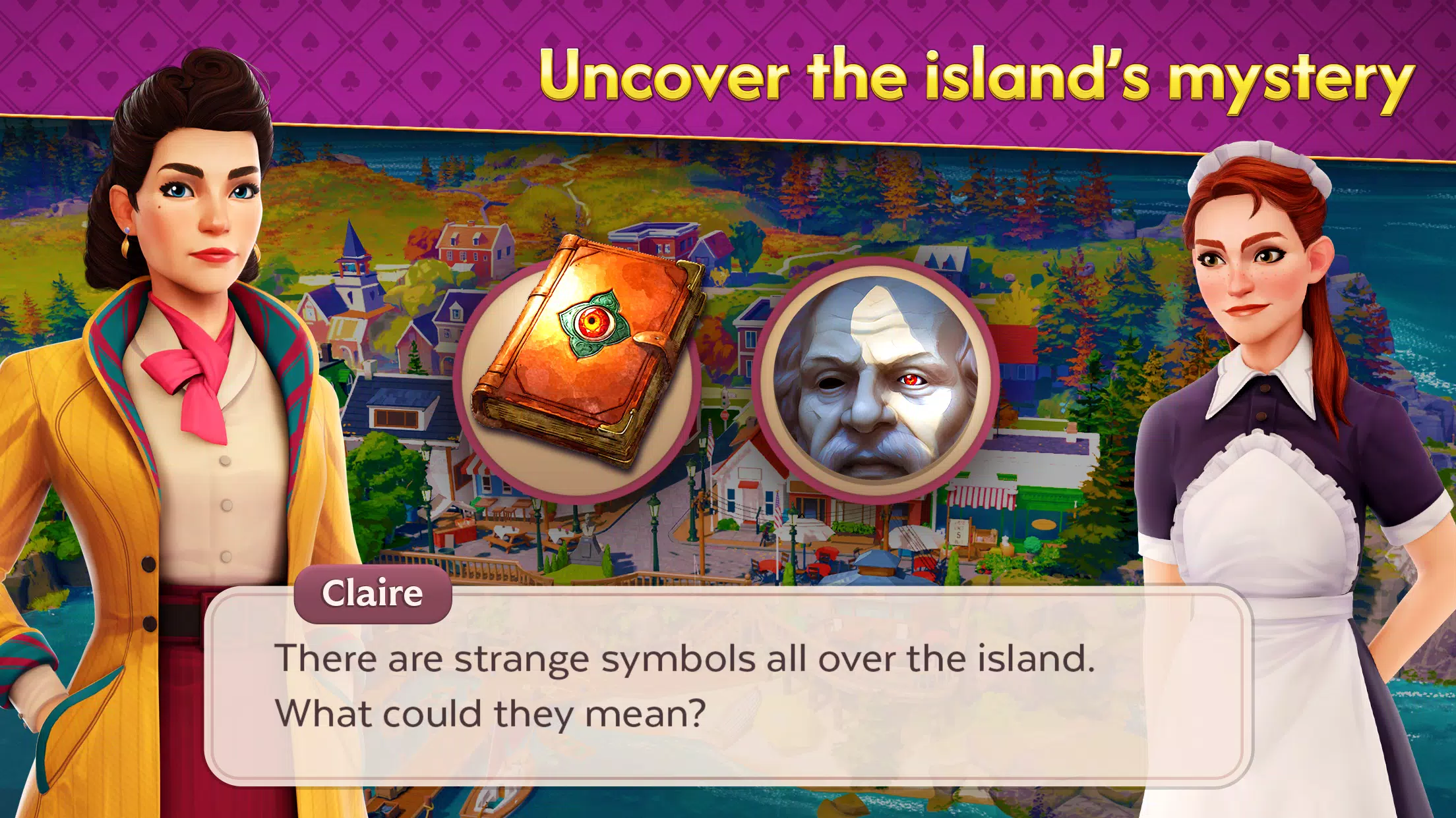 Claire’s Chronicles: Solitaire ภาพหน้าจอ 1