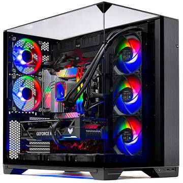 SkyTech Lian-Li O11 Vision AMD Ryzen 7 7700 RX 9070XTゲームPC（32GB/1TB）