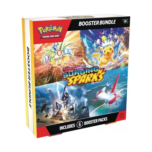 Pokémon TCG: Scarlet & Violet - Surging Sparks Booster Bundle en oferta