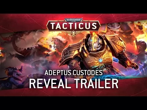 Warhammer 40,000: Tacticus - Adeptus Custodes Trailer