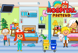 My Pretend Hospital Town Life スクリーンショット 0