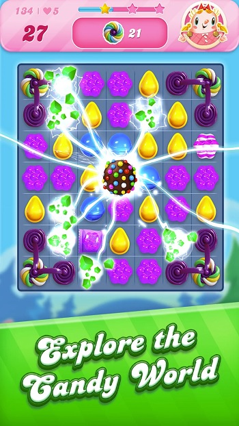 Candy Crush Saga Screenshot 1