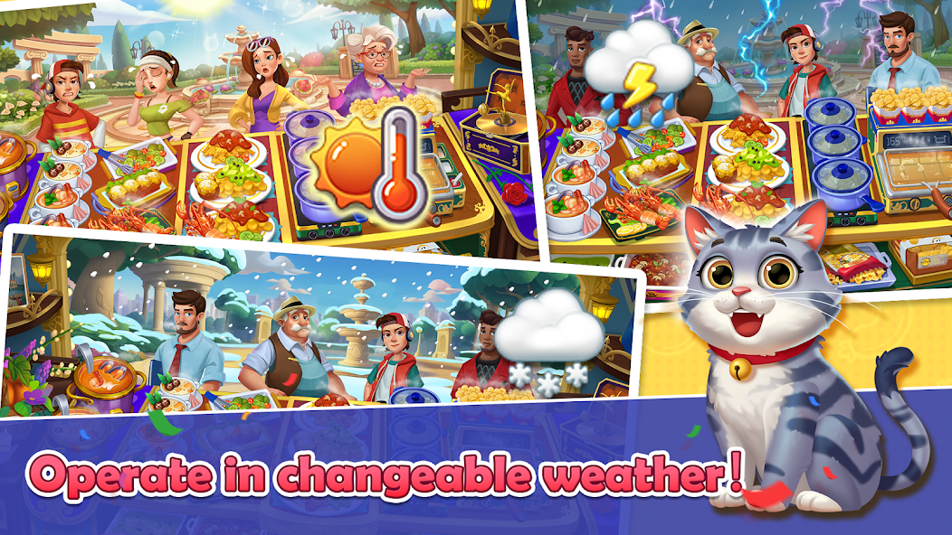 Rita’s Food Truck:Cooking Game Mod 스크린샷 3
