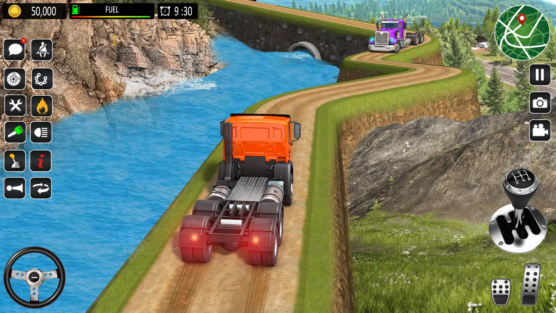 Mountain Truck Driving Games Ảnh chụp màn hình 3