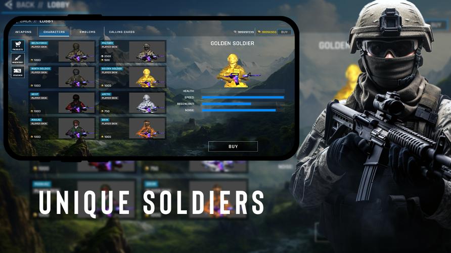 Shadowstrike FPS Capture d'écran 2