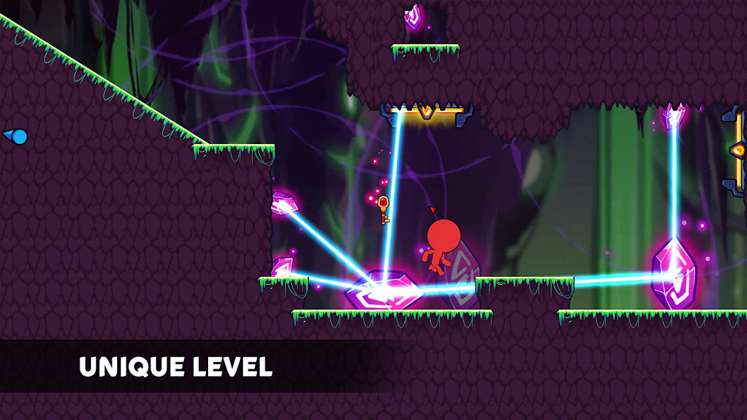 Stick World: Red Blue Journey Mod スクリーンショット 2
