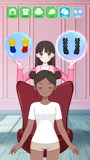 Left or right: Magic Dress up 螢幕截圖 2