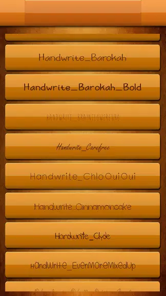 Handwrite Font Style Free Ảnh chụp màn hình 1