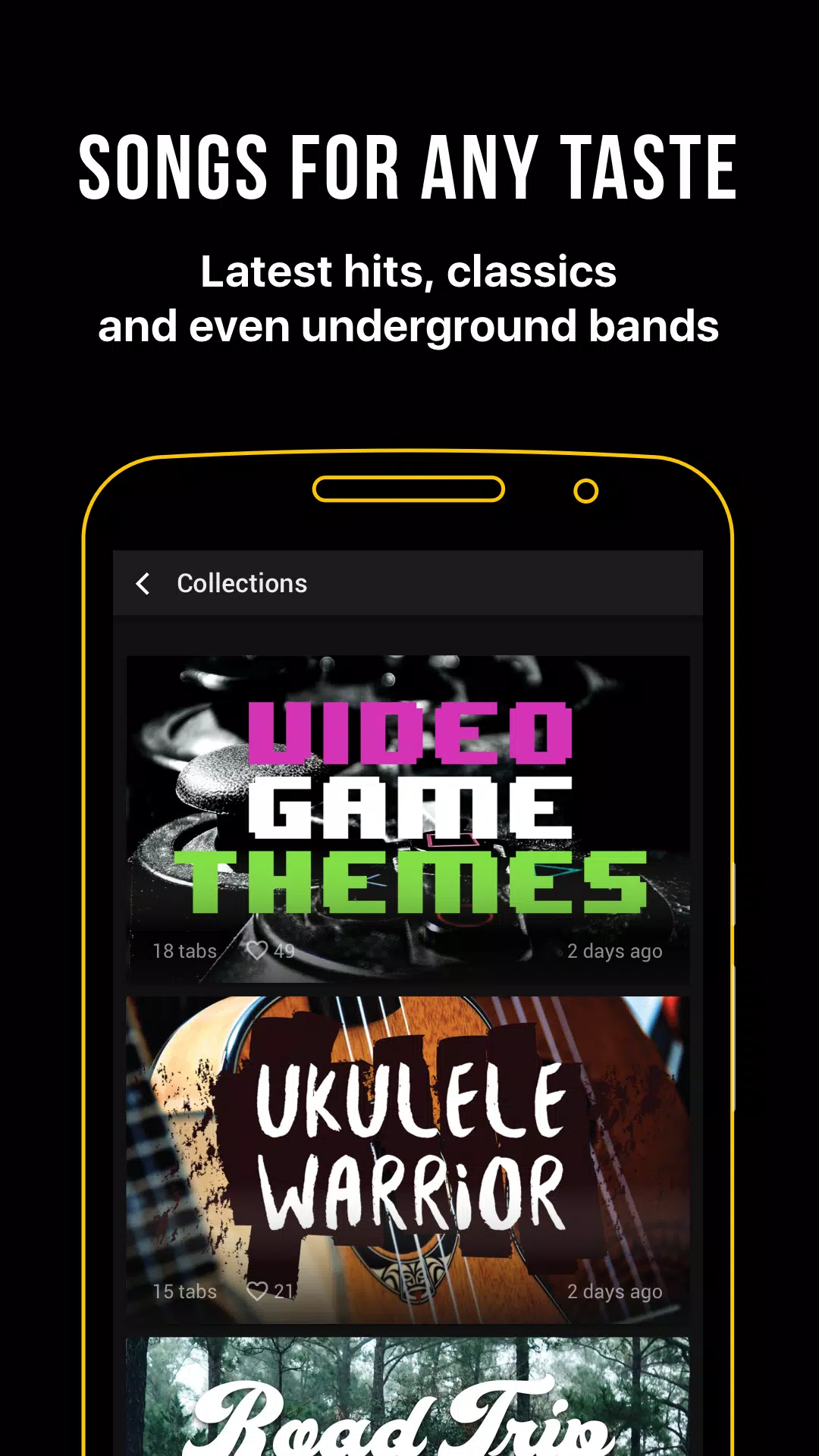 Ultimate Guitar: Tabs & Chords 螢幕截圖 1