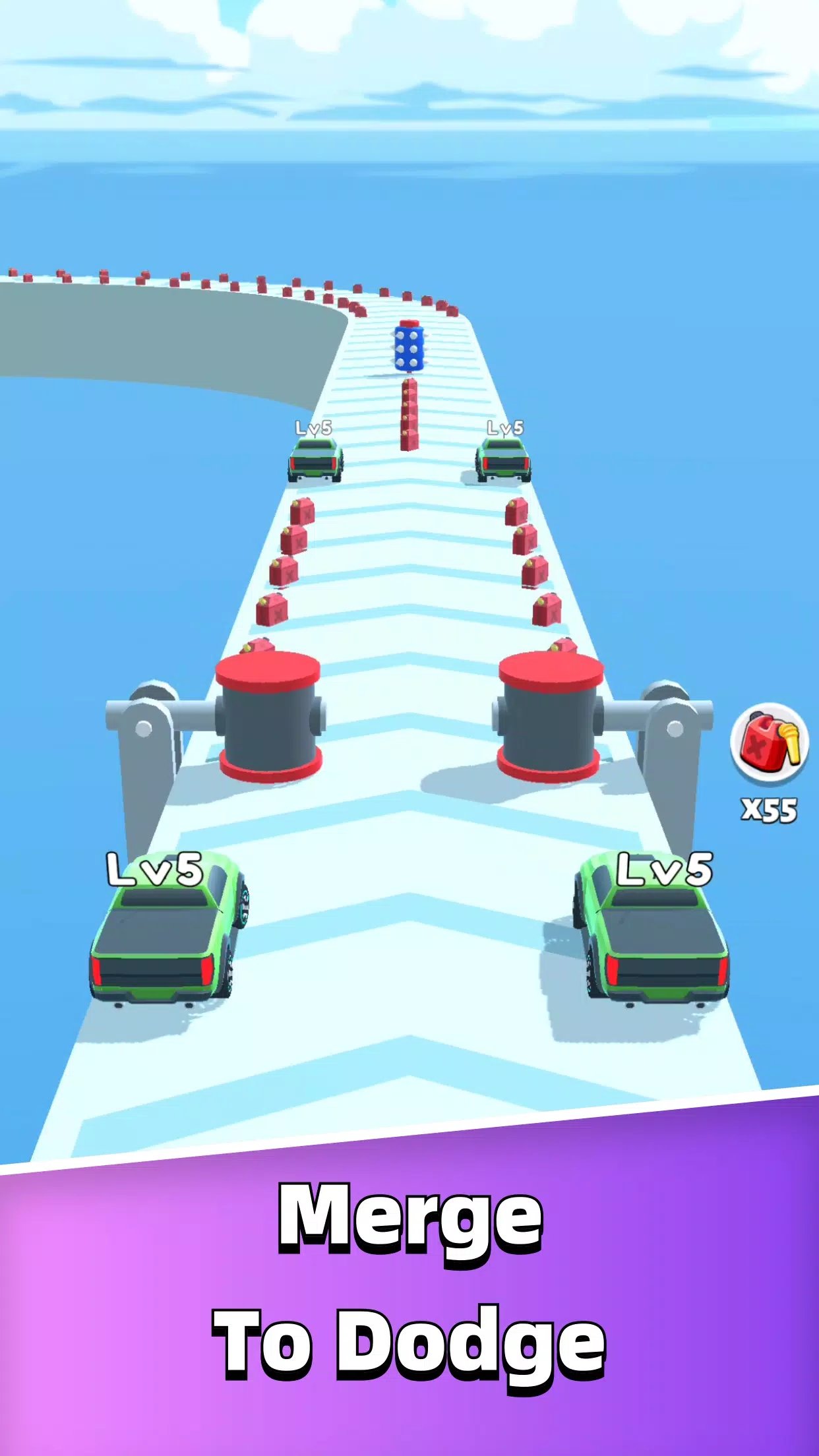 Merge Car Run Screenshot 3