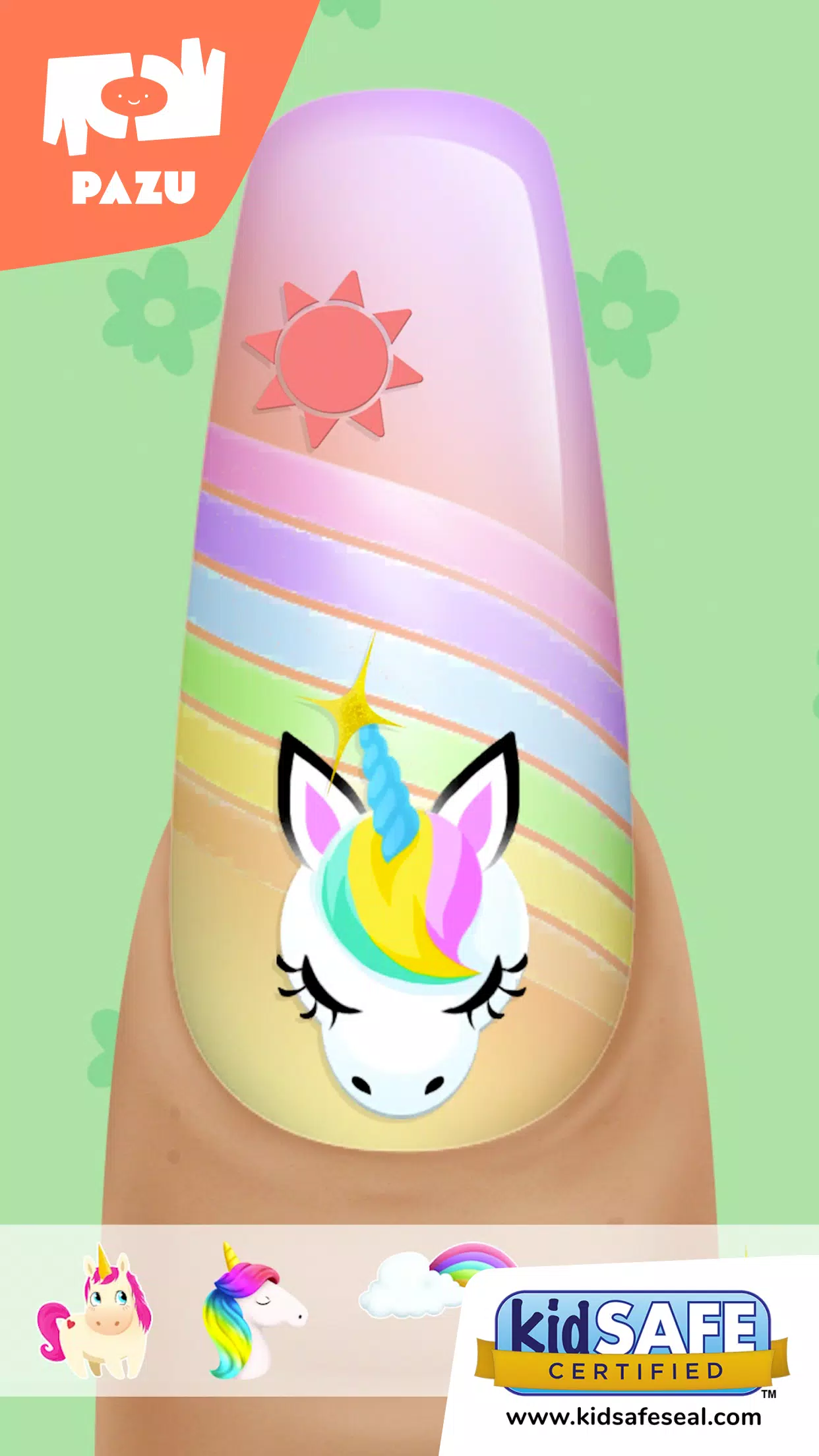 Girls Nail Salon - Kids Games 螢幕截圖 0