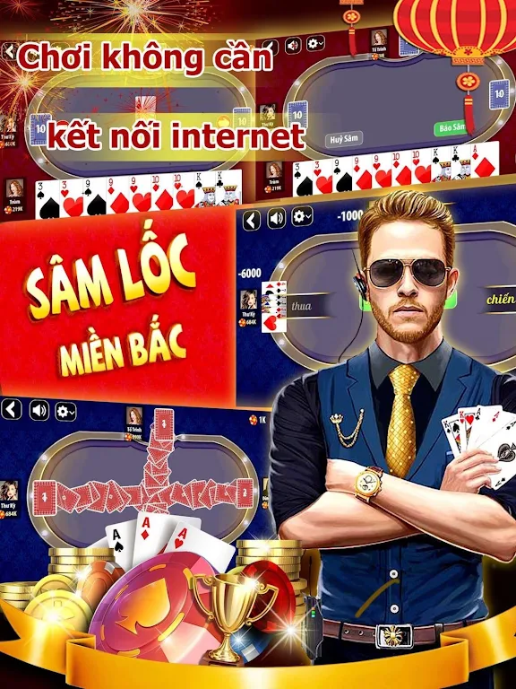 Bài sâm lốc offline - sam loc offline - xâm lốc Schermafbeelding 0