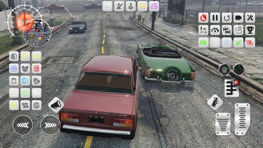 Lada 2107 Tuning Russian City Captura de pantalla 3