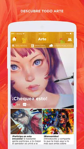 Arte Amino para La Ilustración スクリーンショット 1