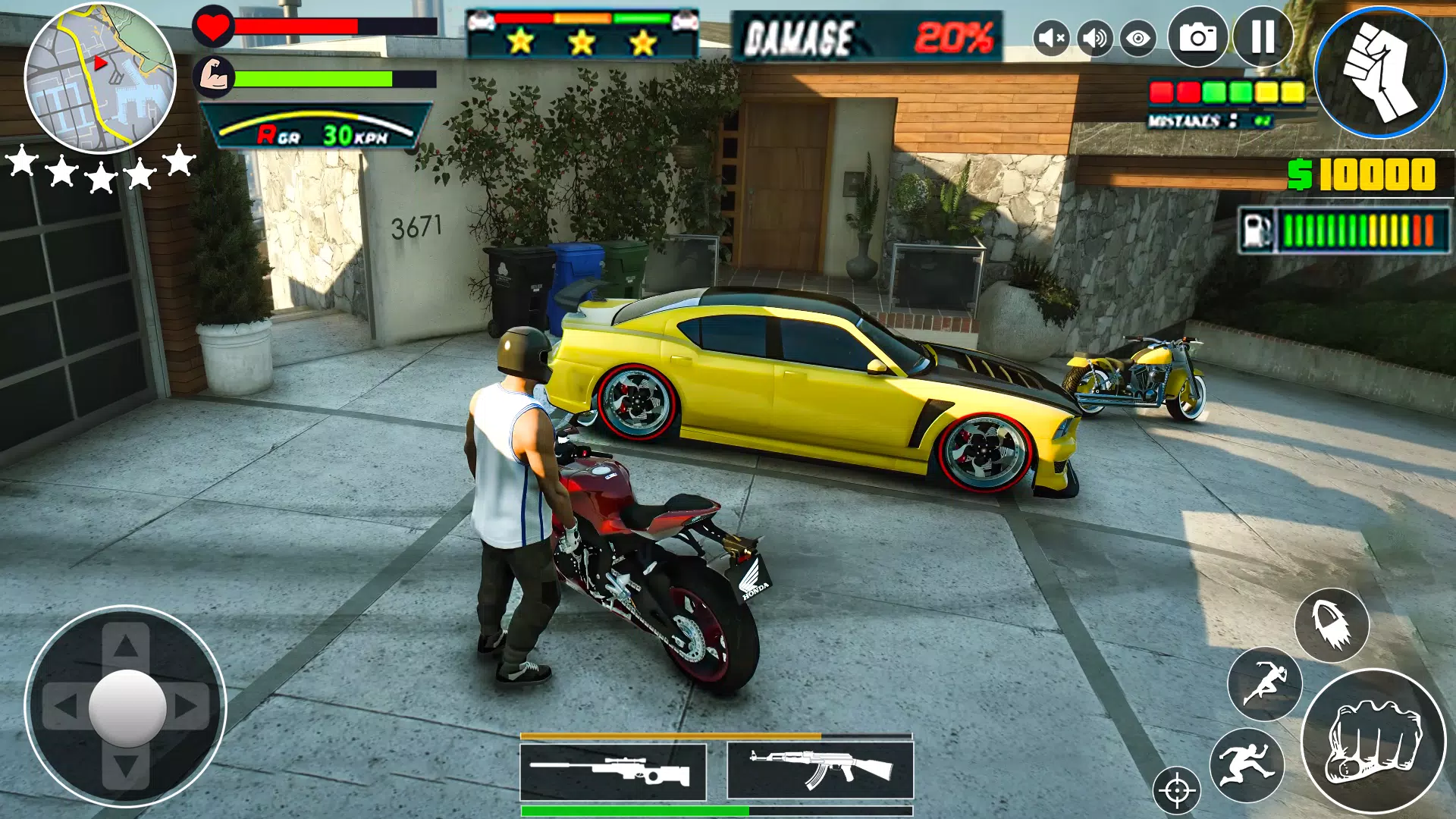 Vegas City Gangster Crime Game ဖန်သားပြင်ဓာတ်ပုံ 1