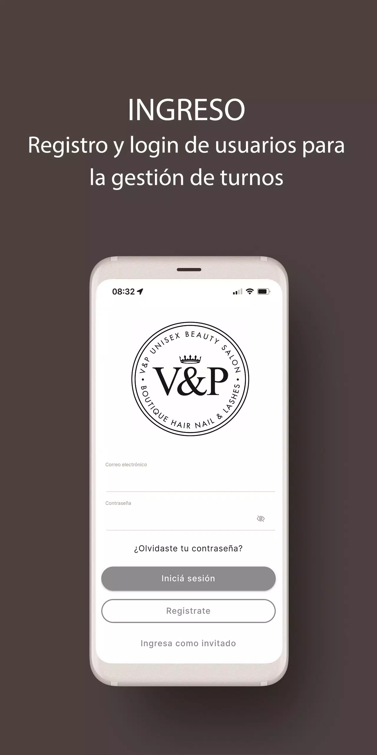 V&P Beauty Salon Turnos Скриншот 0