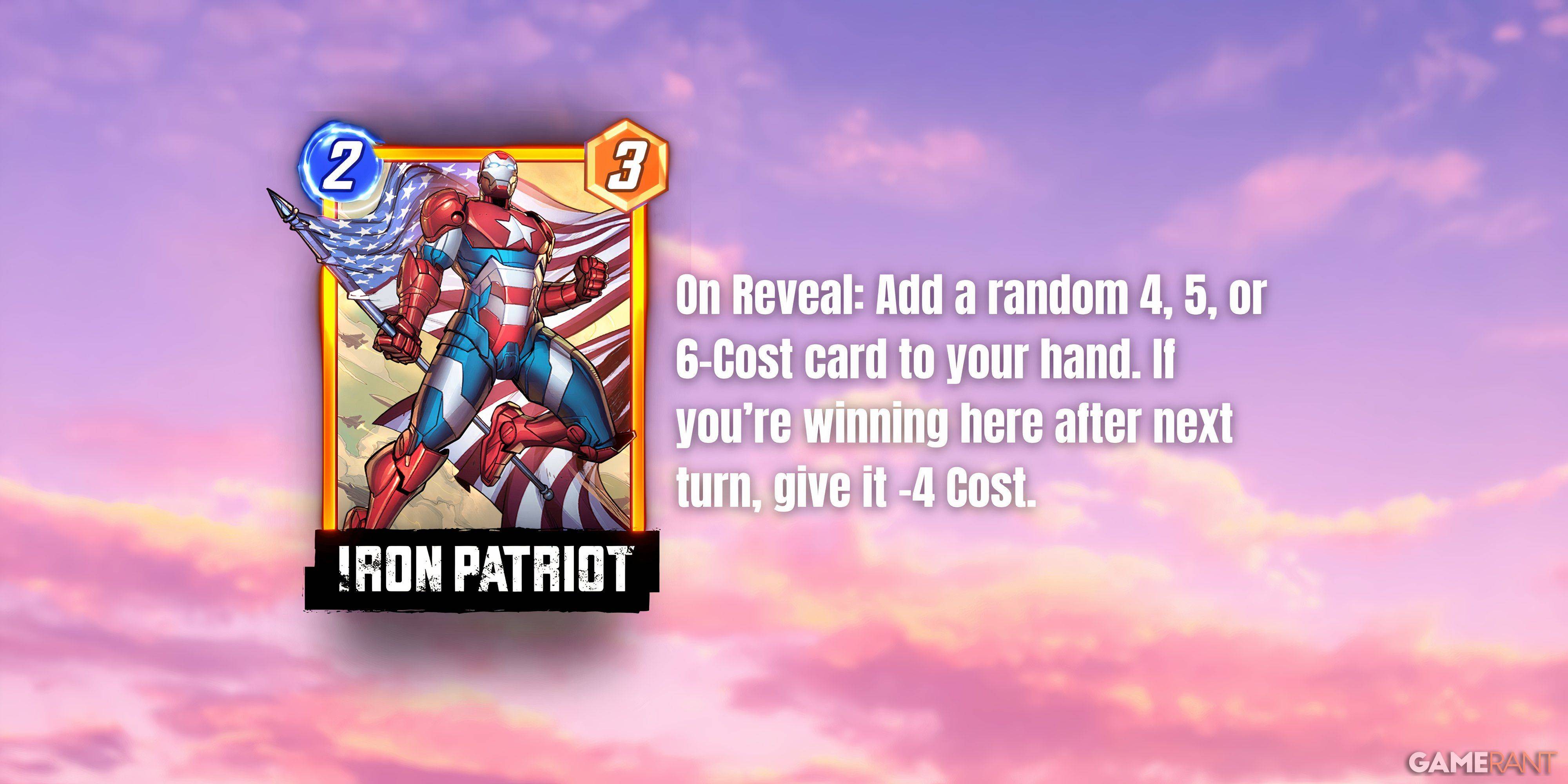 Iron Patriot Evaluation