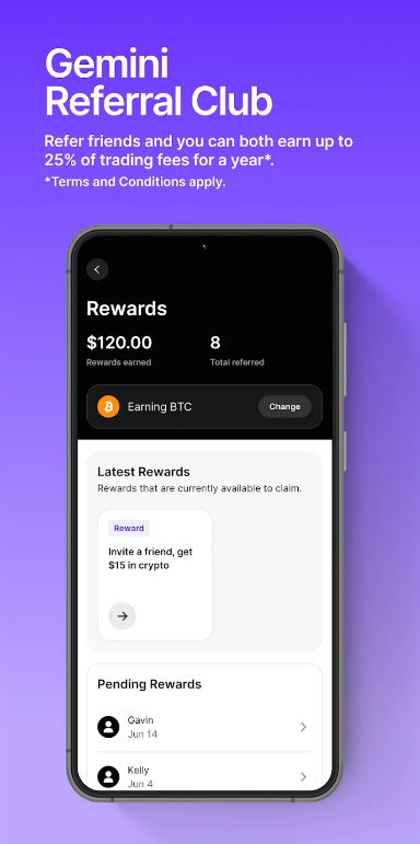 Gemini: Buy Bitcoin & Crypto Screenshot 3