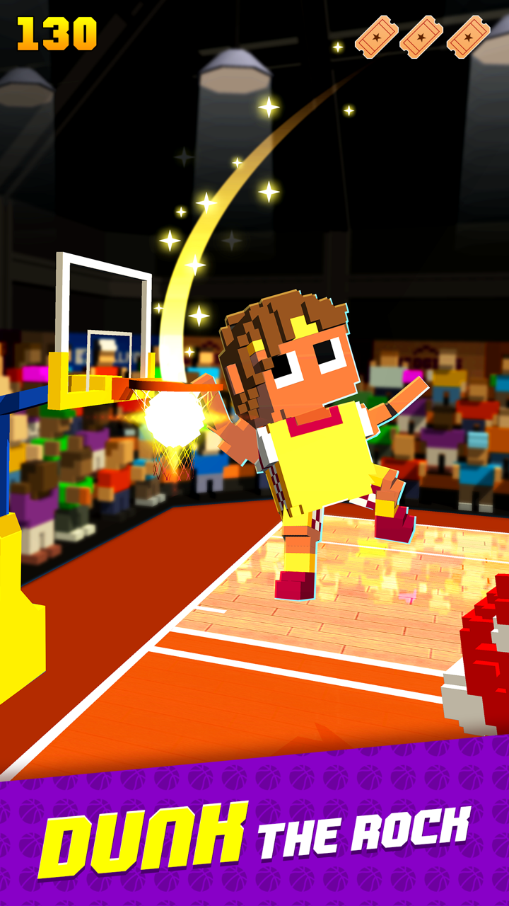 Blocky Basketball FreeStyle应用截图第2张