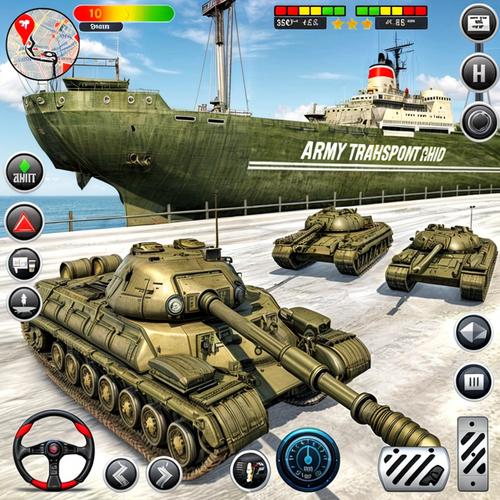 Army Transport Tank Ship Games应用截图第2张