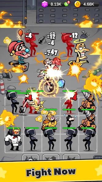 Battle Warriors: Strategy Game Mod スクリーンショット 3