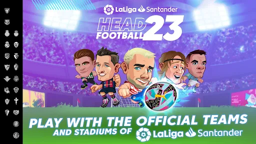 LALIGA Head Football 23 SOCCER Tangkapan skrin 0