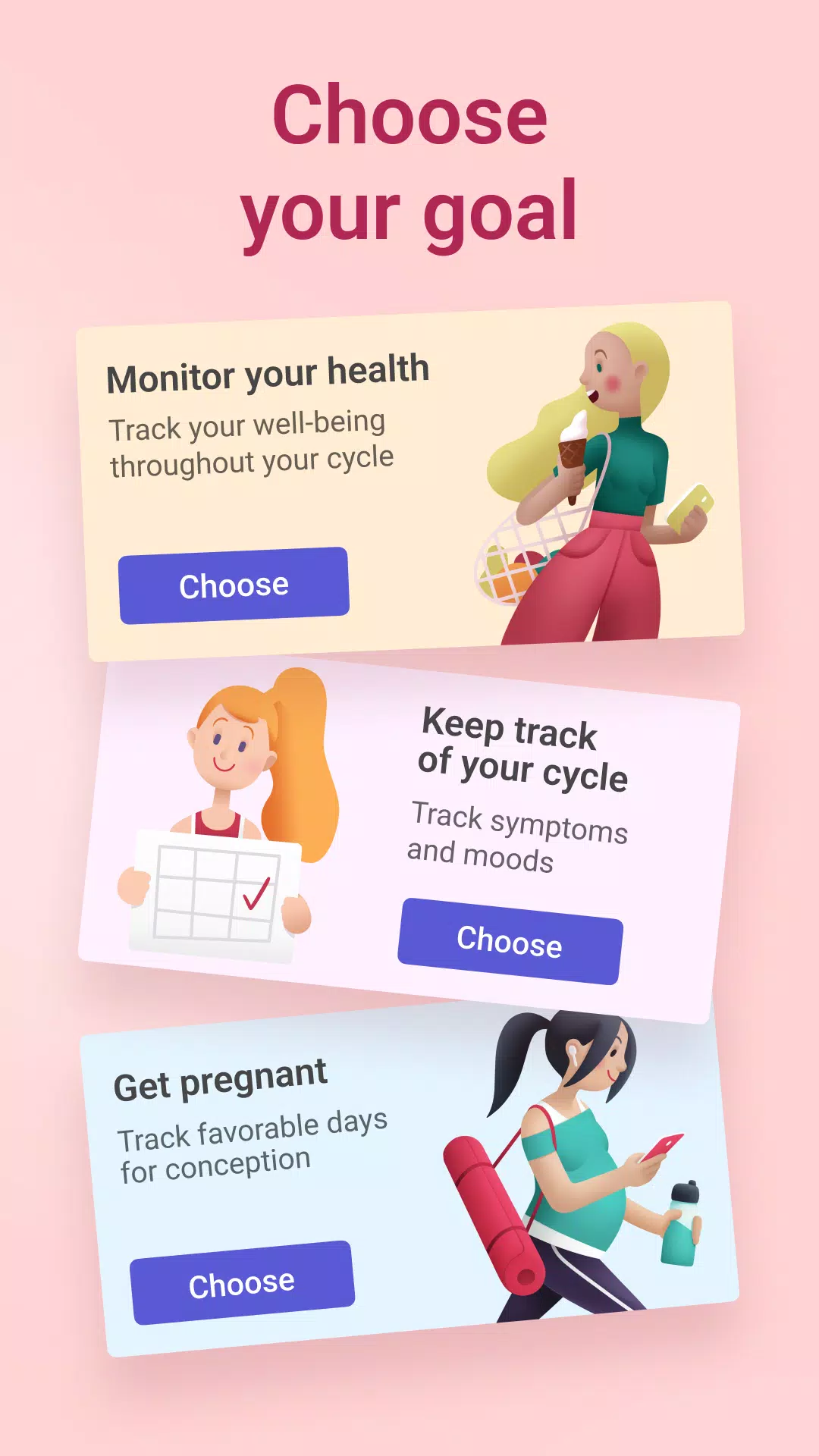 Clover－Period & Cycle Tracker Ekran Görüntüsü 2