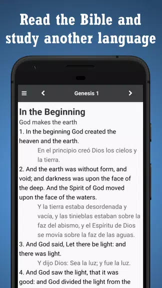 BIBLE SPANISH ENGLISH Screenshot 0