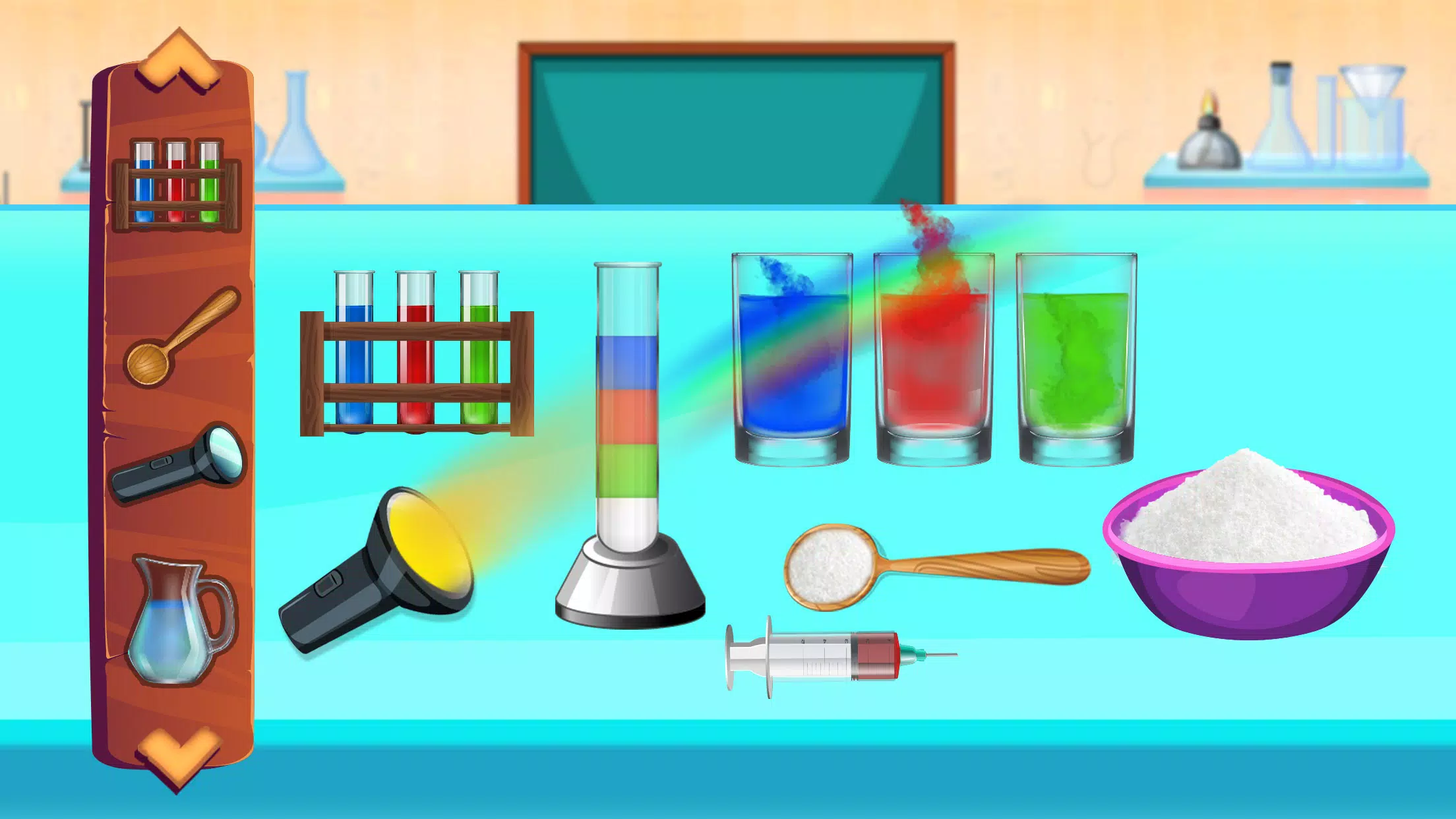 Girls High School Science Lab 스크린샷 2