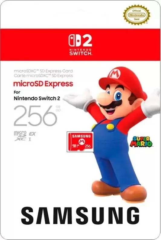 Nintendo Samsung MicroSD Express