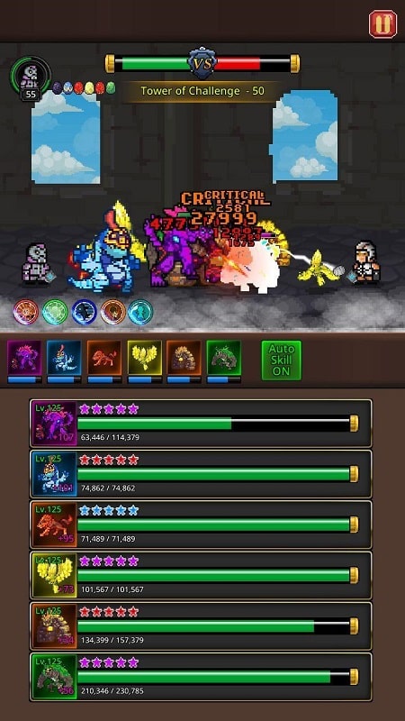 Grow Merge Monsters ဖန်သားပြင်ဓာတ်ပုံ 1