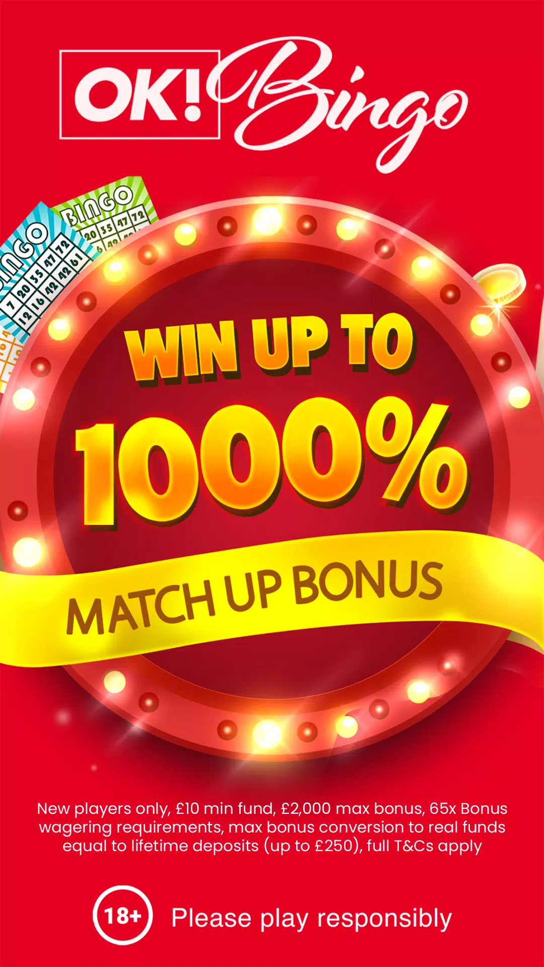 OK! Bingo - Online Casino Zrzut ekranu 0